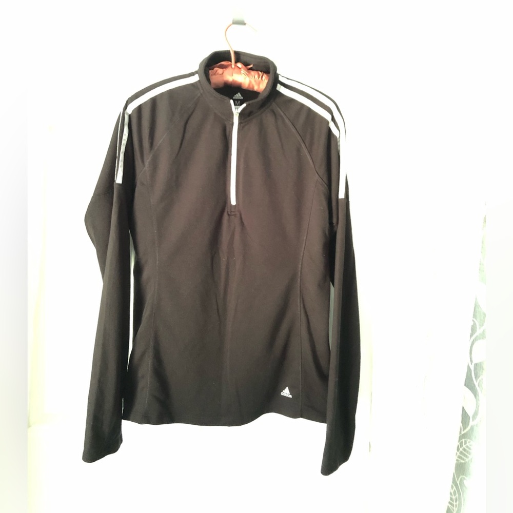 ADIDAS Golf Women’s Terry Quarter 1/4 Zip up Pullover Size M - Picture 2 of 9